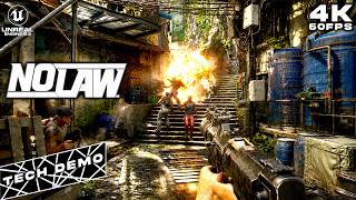 NO LAW GAME UNREAL ENGINE 5.8 Tech Demo (4K60FPS)