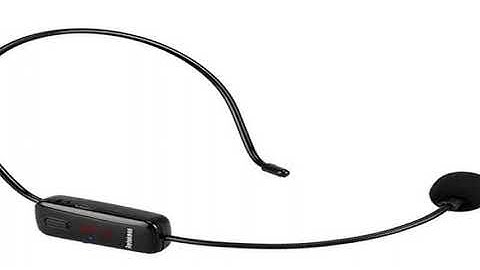 RETEKESS TR503 Wireless Microphone Condenser Headset Megaphone Radio Mic FM 87-108MHz For Loudspeake