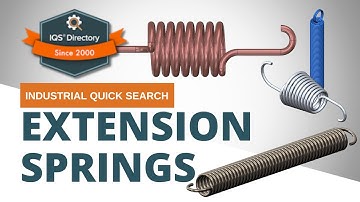 Extension Springs: The Complete Guide