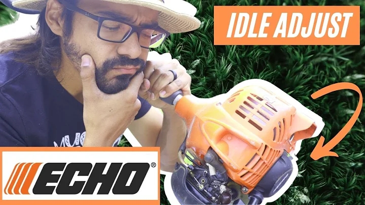 How To Fix High Idle Echo Gas Trimmer | GT-225 | Tight Throttle Cable