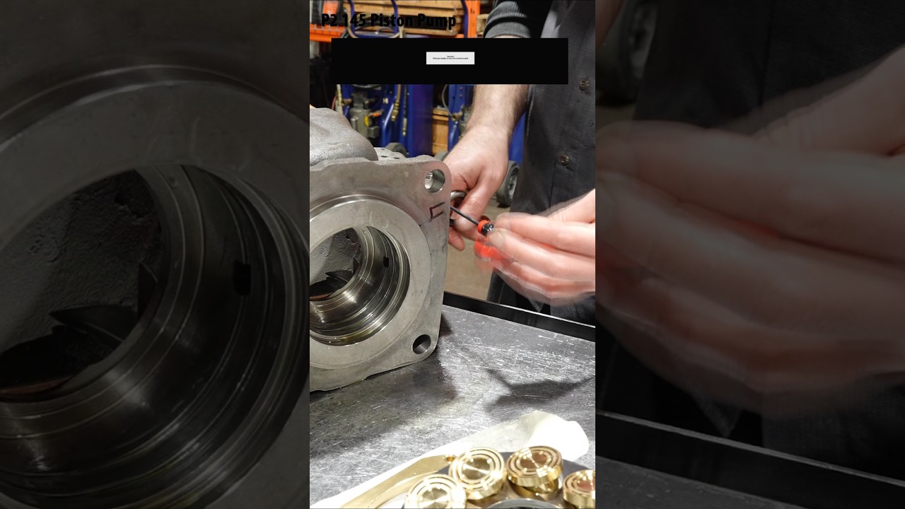 Putting Back Together a Parker P2 Piston Pump