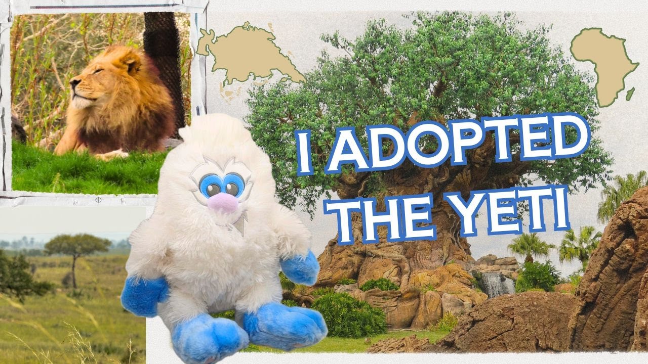 the YETI followed me home 😱 animal kingdom adventures