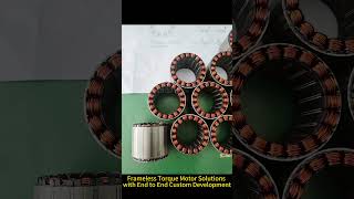 Maximize Torque, Minimize Space#FramelessMotor#TorqueMotor #CustomEngineering#Robotics#MotionControl