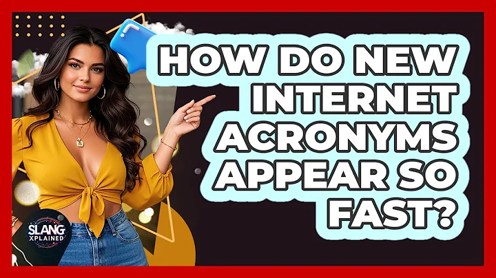 How Do New Internet Acronyms Appear So Fast? - SlangXplained