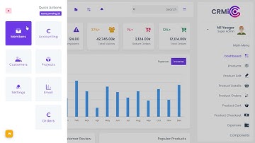 eCommerce Dashboard Bootstrap 5 Admin Panel Template with RTL Light Theme