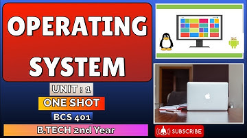 Operating System || Unit :-1 One Shot Video || Full Explanation || AKTU BCS-401 ||  4th Sem 2nd Year