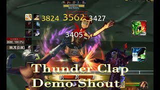 WoW TBC classic DPS Warrior Guide to Demoralizing Shout and Thunder Clap!