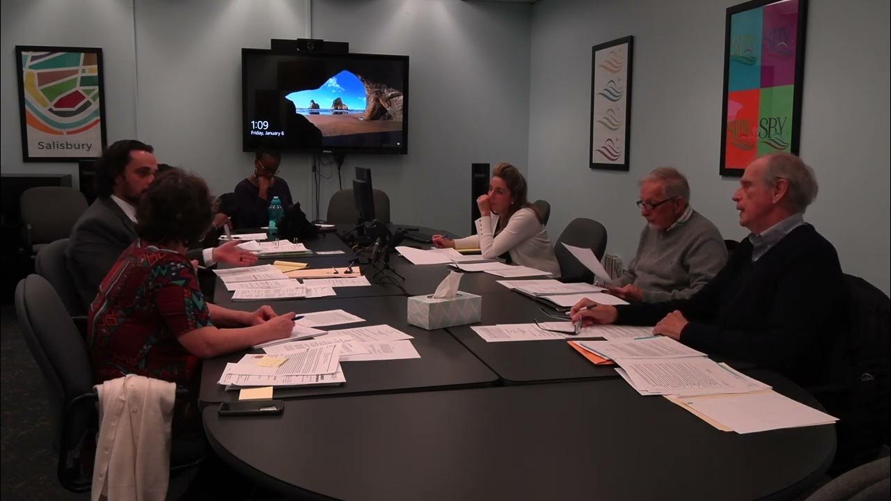 City of Salisbury Election Board Meeting January 6, 2023 YouTube