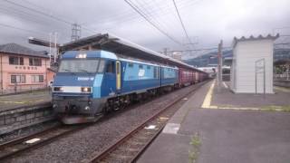 EH200牽引 2083レ 塩尻駅2番発車はレア!?