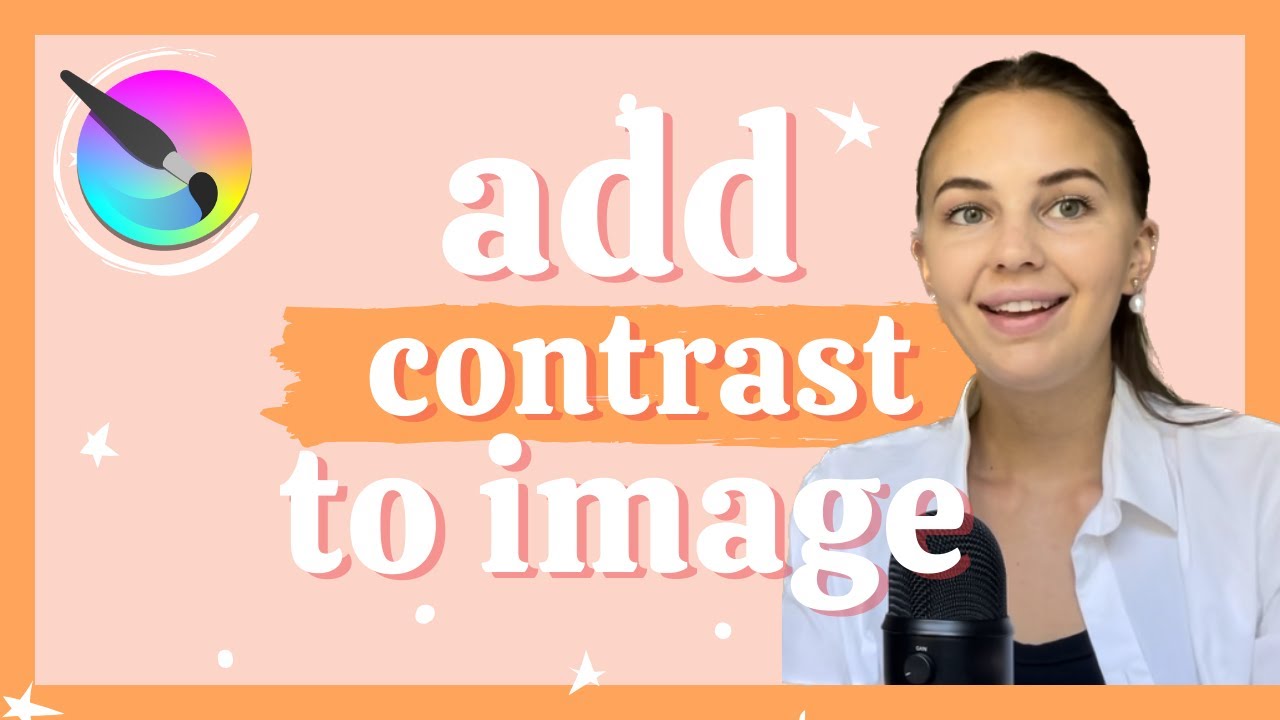 KRITA How to add contrast to image easy tutorial - YouTube