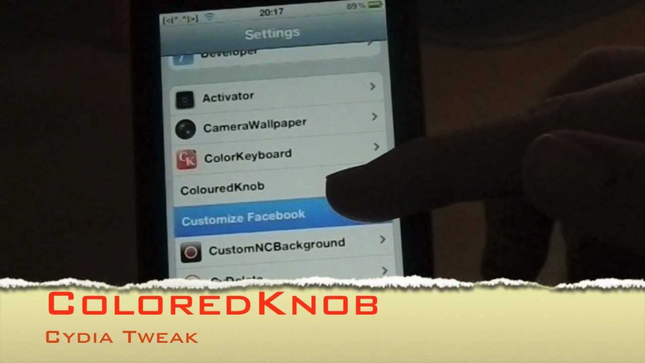 ColoredKnob | Change your "slide to unlock" Knob to Green or Red | Cydia Tweak | ColoredKnob