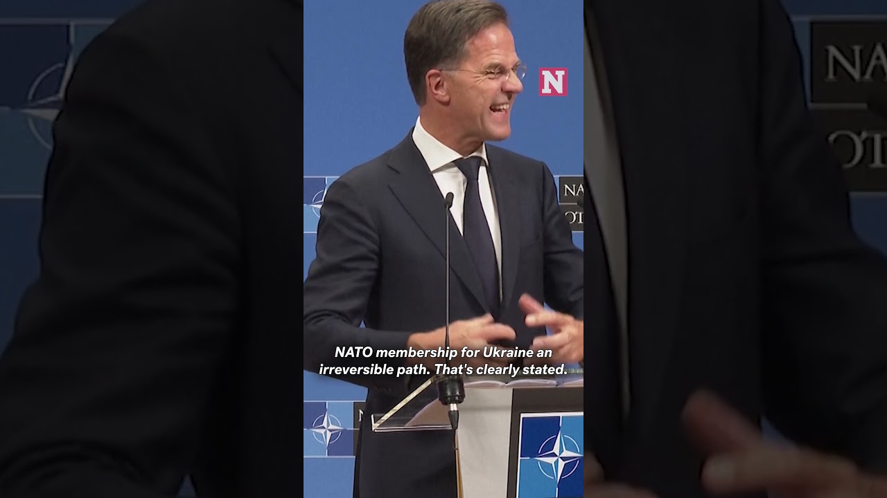 NATO Chief Non Committal On Ukraine's Timeline To Become Part Of Alliance