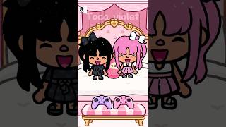 My twin sister is a goth 👶🏻🖤 #tocaboca #fyp #tocalifeworld #tocalifestory #shorts Resimi