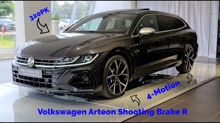 De 2021 Volkswagen Arteon Shooting Brake R Walkaround en Sound (8K)