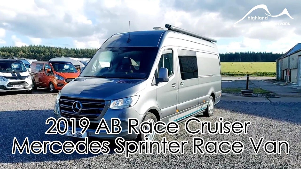 2019 AB Race Cruiser Mercedes Sprinter Race Van walkaround - HCV 2308 ...