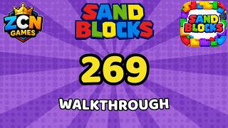 Sand Blocks Level 269 – Full Walkthrough | All Solutions