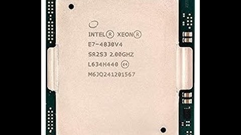 E7-4830v4 Intel Xeon 14 Core 2.00GHz 8.00GT/s QPI 35MB L3 Cache Socket FCLGA2011 Processor #E74830v4