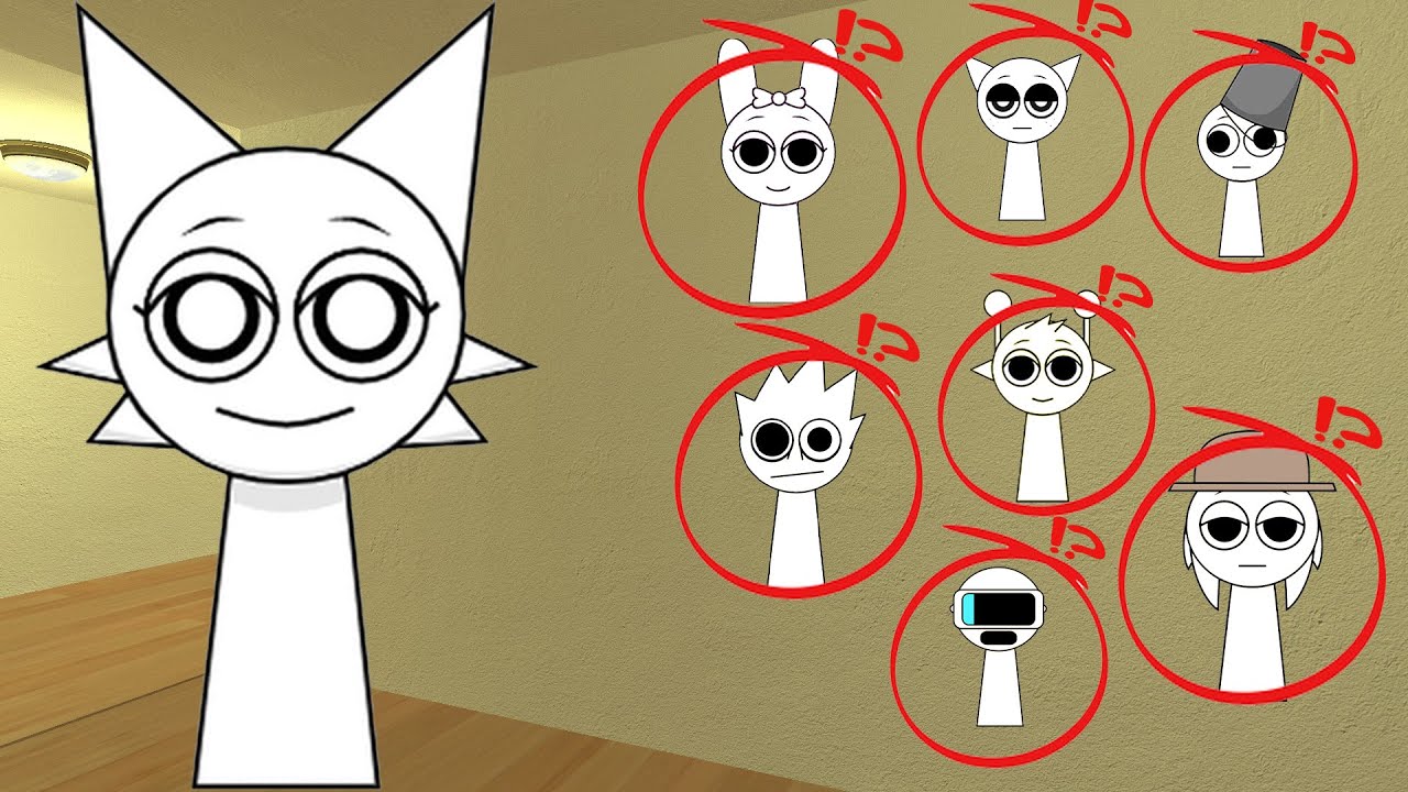 Sprunki Crazy Wenda Girl wants me to bring her All Babies Sprunki Families - Gmod