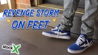 revenge storm velcro on feet