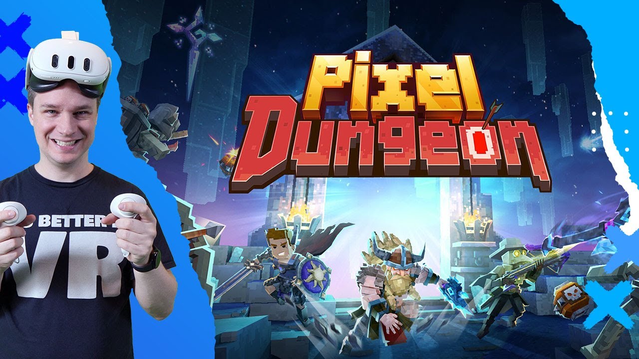 So macht Roguelike Spaß! - Pixel Dungeon VR [Quest + SteamVR] - YouTube