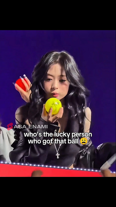 now it’s a special ball 🫶 #babymonster #ahyeon