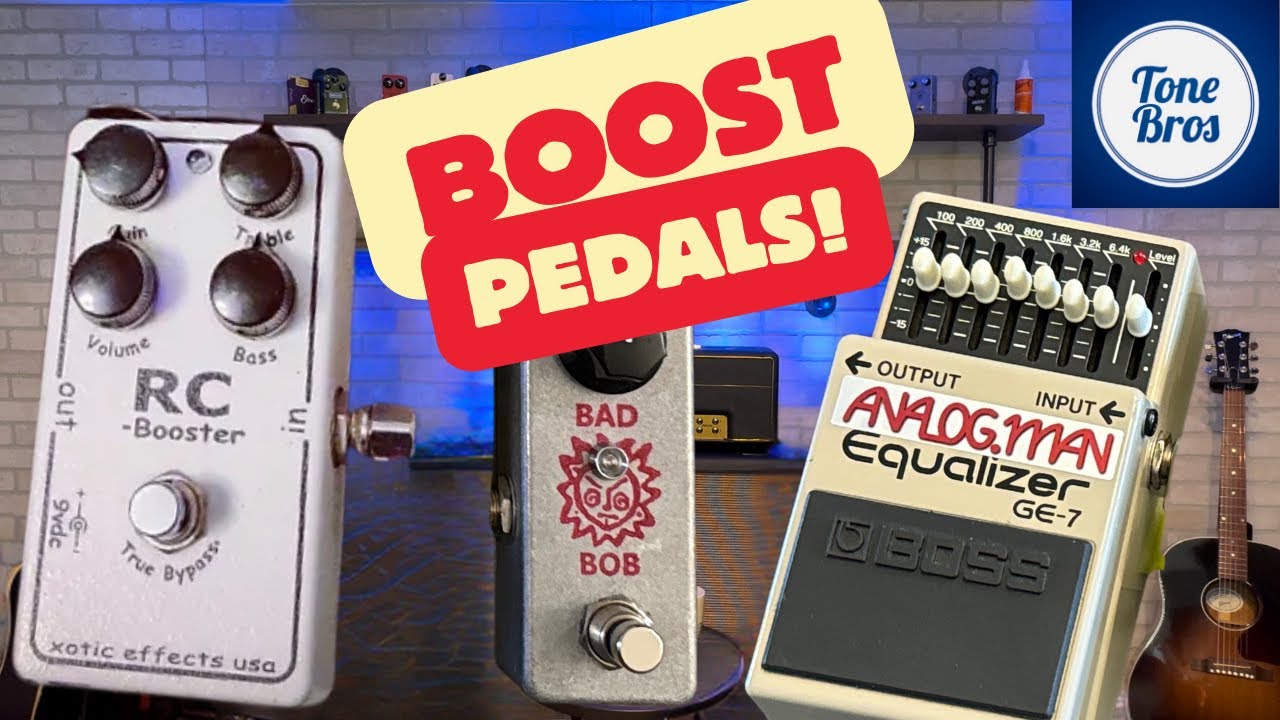 How to use Boost Pedal Types - YouTube