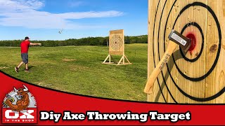 DIY Axe Throwing Target