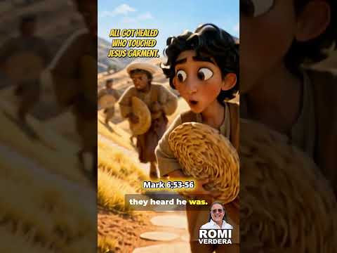 All Got Healed Who Touched Jesus Garment  v283q