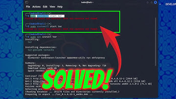 Failed to Start Tor Service Unit Tor Service Not Found – Solved 2024
