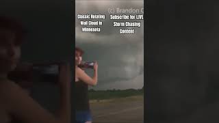Rotating Wall Cloud In Minnesota