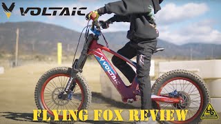 Voltaic Flying Fox Overview Kids Suspension Bike