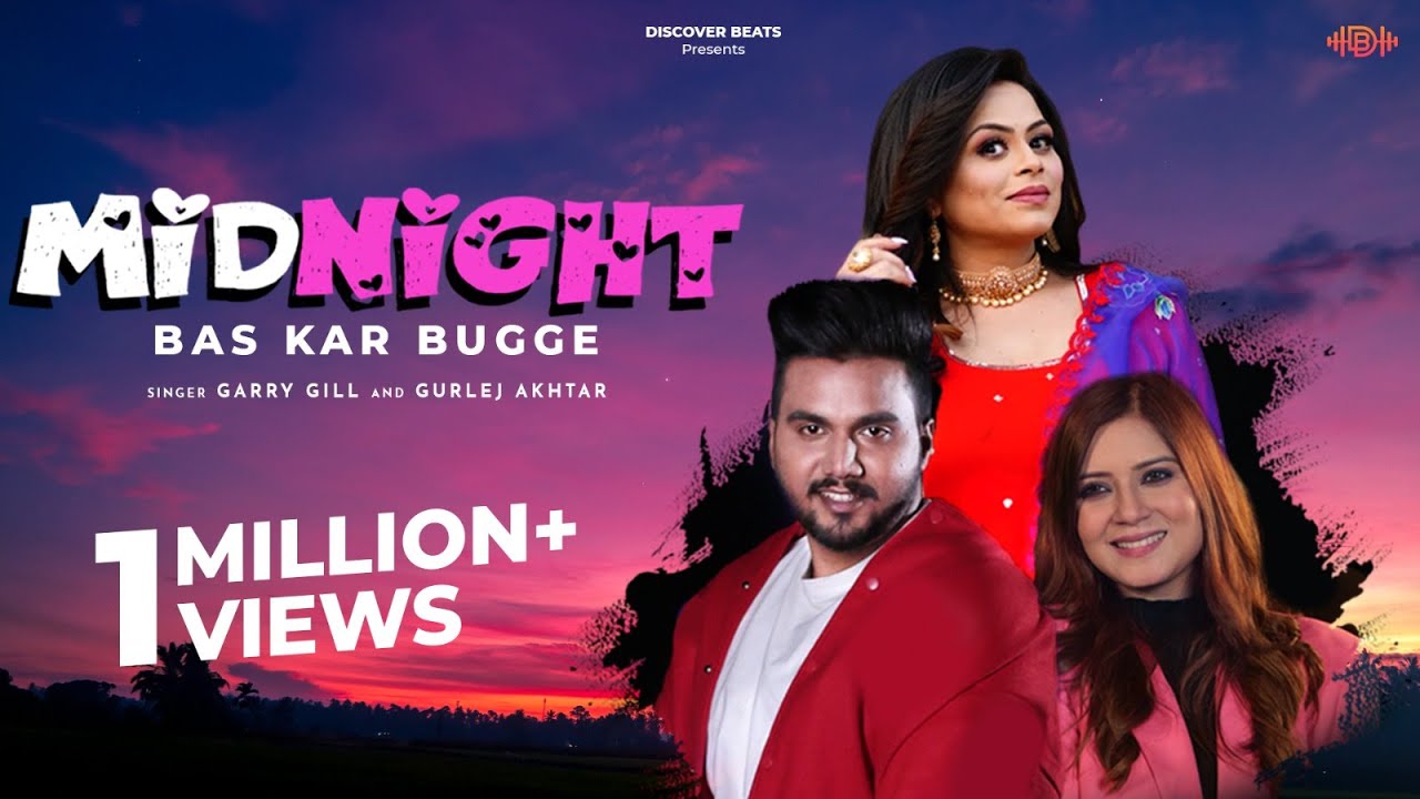 MidNight (Official Video) | Gurlez Akhtar | Garry Gill | Discover Beats | Latest Punjabi Songs 2023