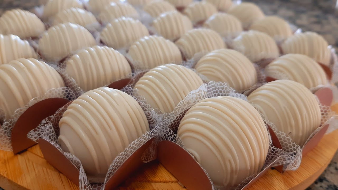 Como fazer BOMBOM CAPPUCCINO - Um bombom muito gostoso e fácil de fazer!