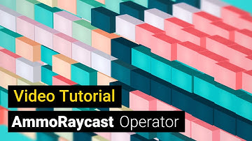 AmmoRaycast Operator - creating a simple 3D menu UI - Tutorial