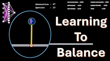 Balancing an Inverted Pendulum on a cart using a simple neural network