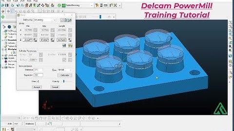 How to create roughing programe in powermill