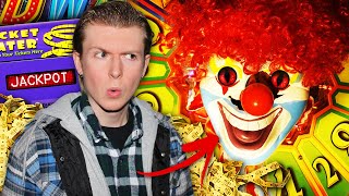 Playing Only The WEIRDEST Games In This Arcade! *GONE WRONG* Wealth