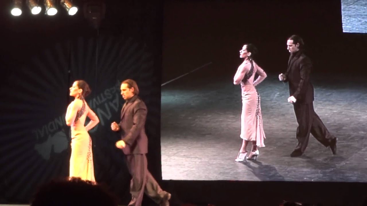 2013 Mundial de Tango Escenario Semifinal : Hugo Mastrolorenzo y Fatima Valeria Vitale.