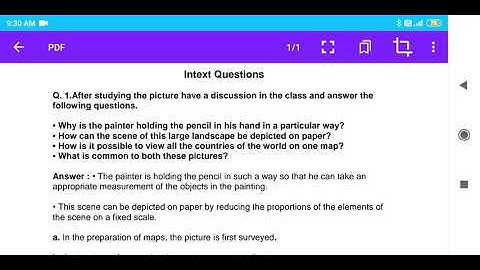 Maharashtra board 8std geography lesson 9 map scale question solution english medium
