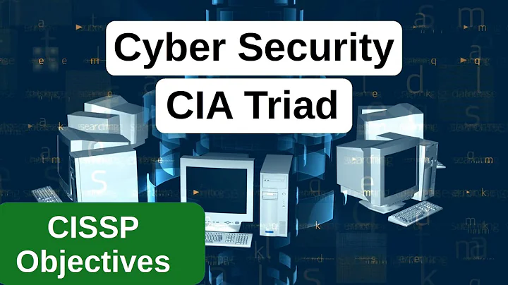 Cybersecurity CIA Triad - CISSP module 1 certification #cissp