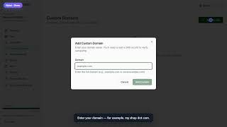 Connect Your Own Custom Domain (with Free SSL) — Sijalat