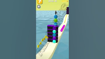 Stack Rider LVL 36 Gameplay FUN GAME #shorts #StackRider #fungames #viralvideo