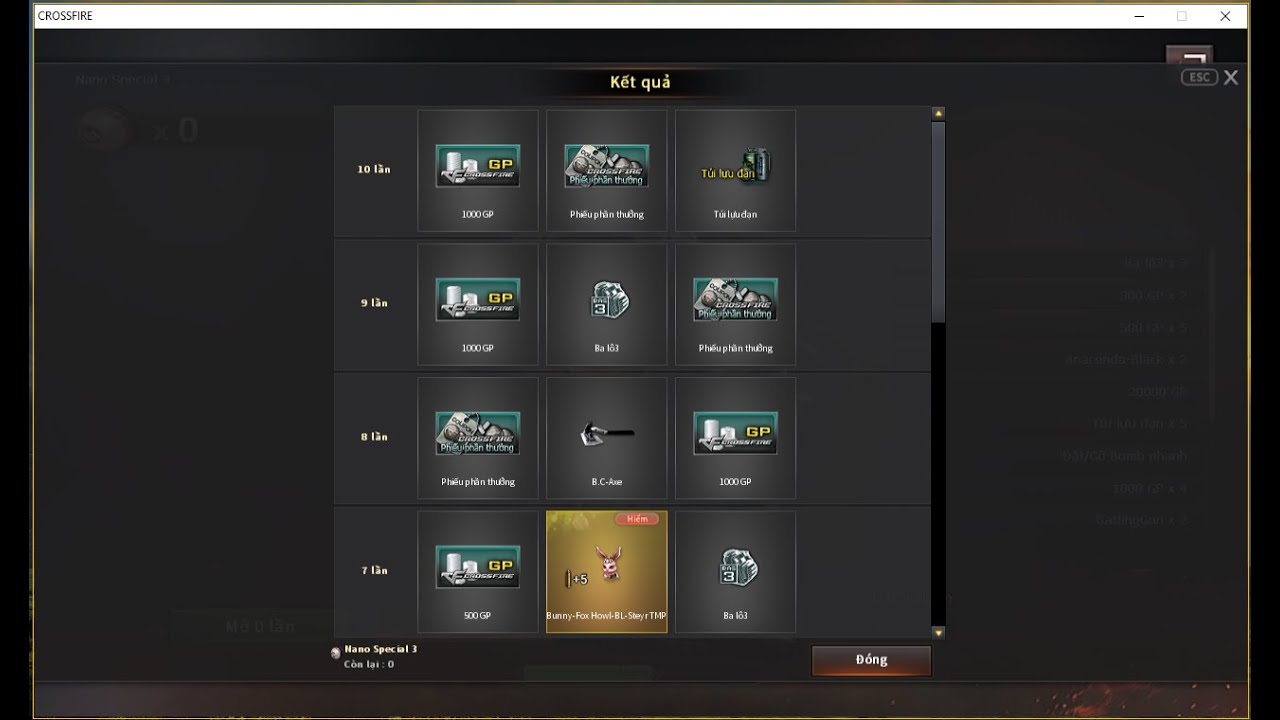 [Đột Kích] Tham khảo cách quay QCMM Nano Special (TMP Thỏ, CBJ) P2 - [Hoàng Leo]