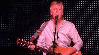 PAUL McCARTNEY FROM ME TO YOU. LIVE AT PARIS, NOVEMBER 28th 2018