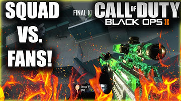 SQUAD vs. FANS! - BO2 Trickshot Faceoff!