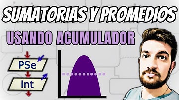 SUMATORIAS y PROMEDIOS 📊 en PSeInt ⌨️