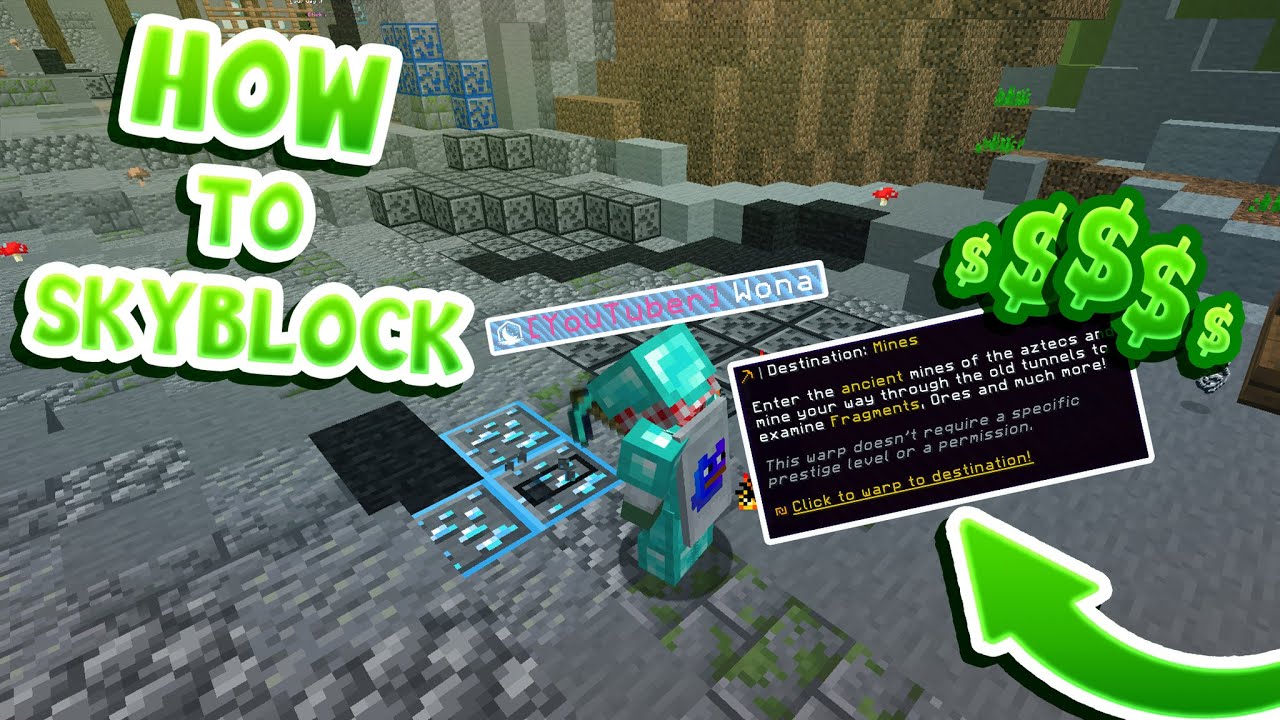 |MINECRAFT|How To SkyBlock *INSANE* Skyblock Server -VorplexMC Ep.1 ...