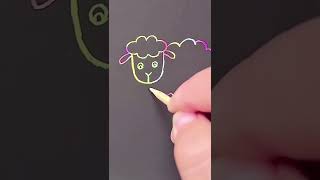 Easy Sheep Drawing