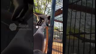 Rabbits free all the animals in the Zoo! #cute #pet #rabbitday