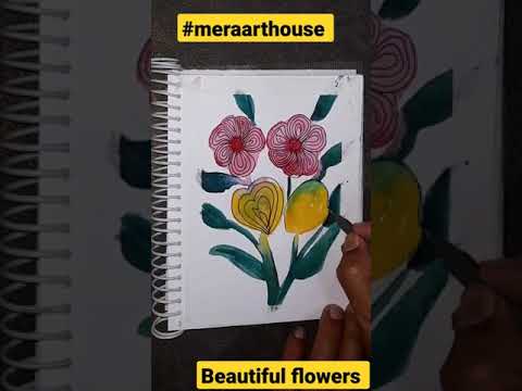 Video: Utrolig Tegning Til En Beskeden Blomst